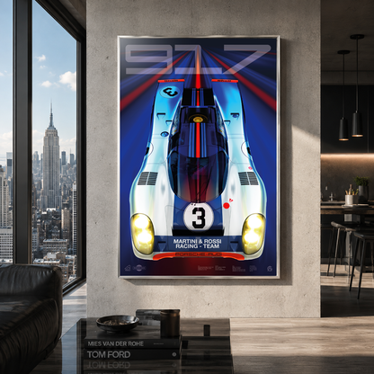 Sebring 12H ‘Martini’ | Porsche 917K Glicée Art Print