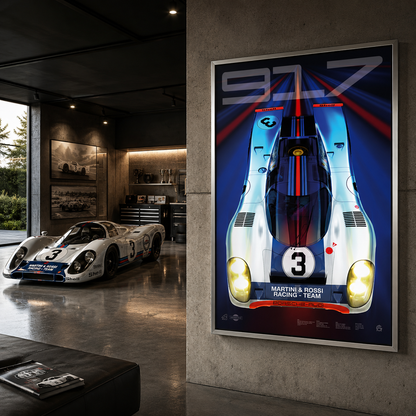 Sebring 12H ‘Martini’ | Porsche 917K Glicée Art Print