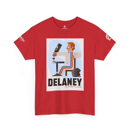 DELANEY_Le_Mans_1971_T-shirt_Red_Front